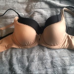 2 Victoria's Secret Demi Bras