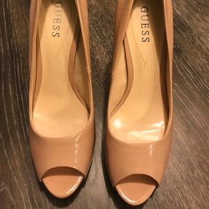 Guess stilettos in nude