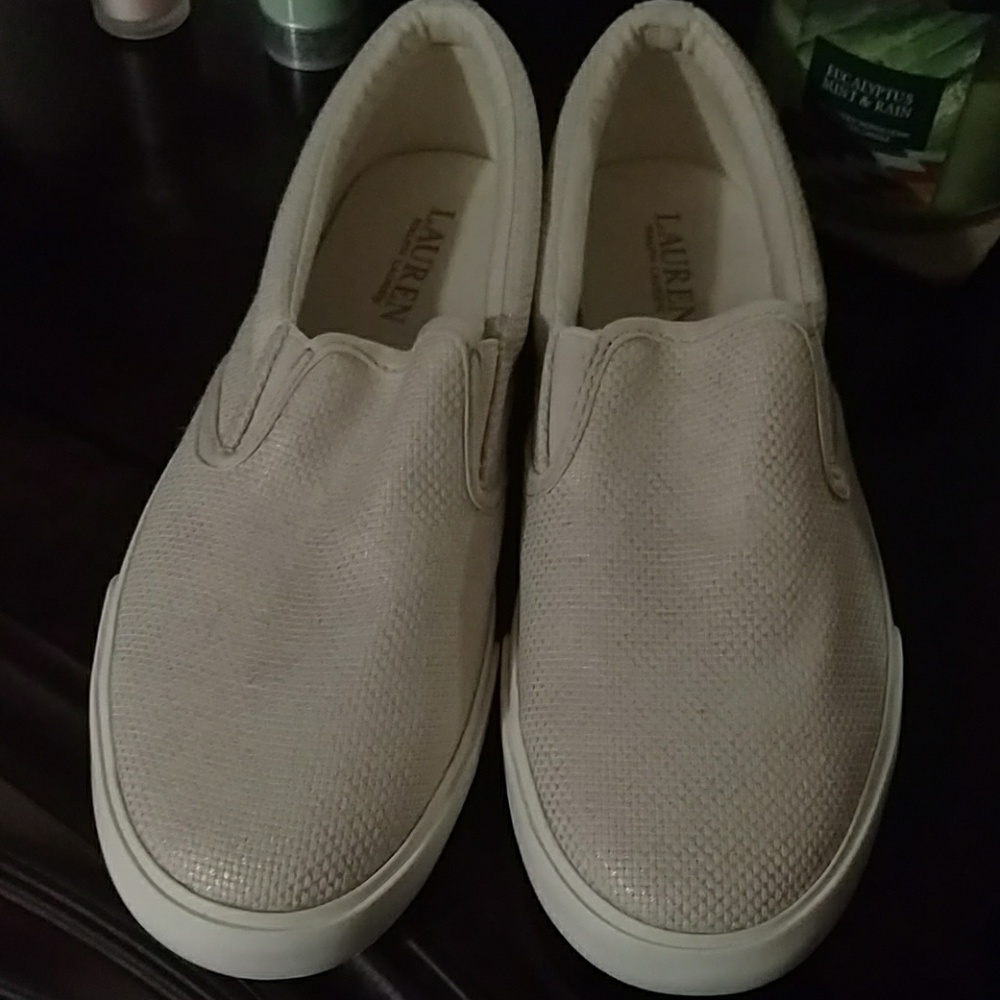 Lauren Ralph Lauren slip on boat shoe