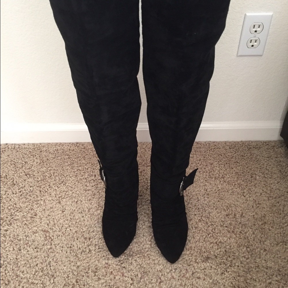 Over the knee boots