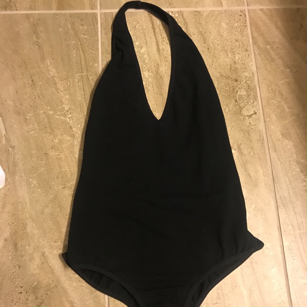 American apparel - black body suit