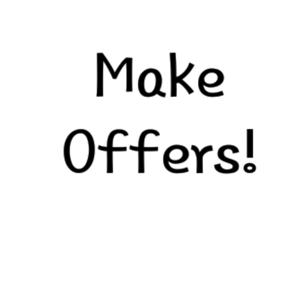 Accept all Reasonable Offers!
