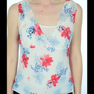 Loft floral print top