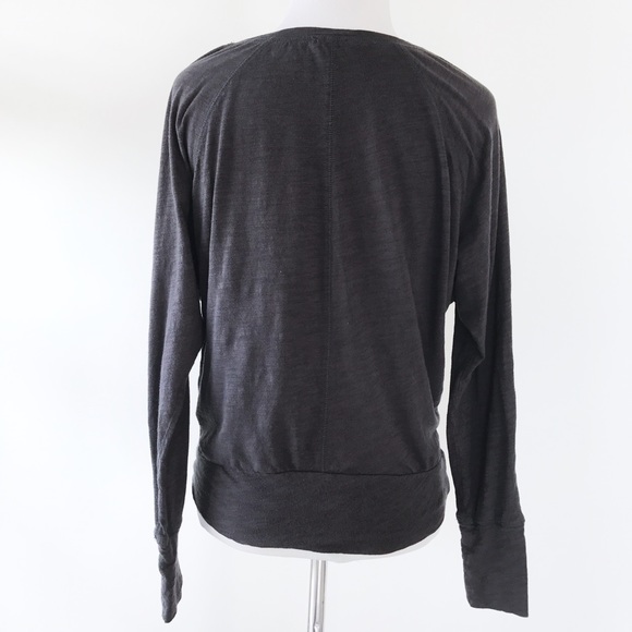 Express Velvet Lip Long Sleeve Shirt - Picture 3 of 6