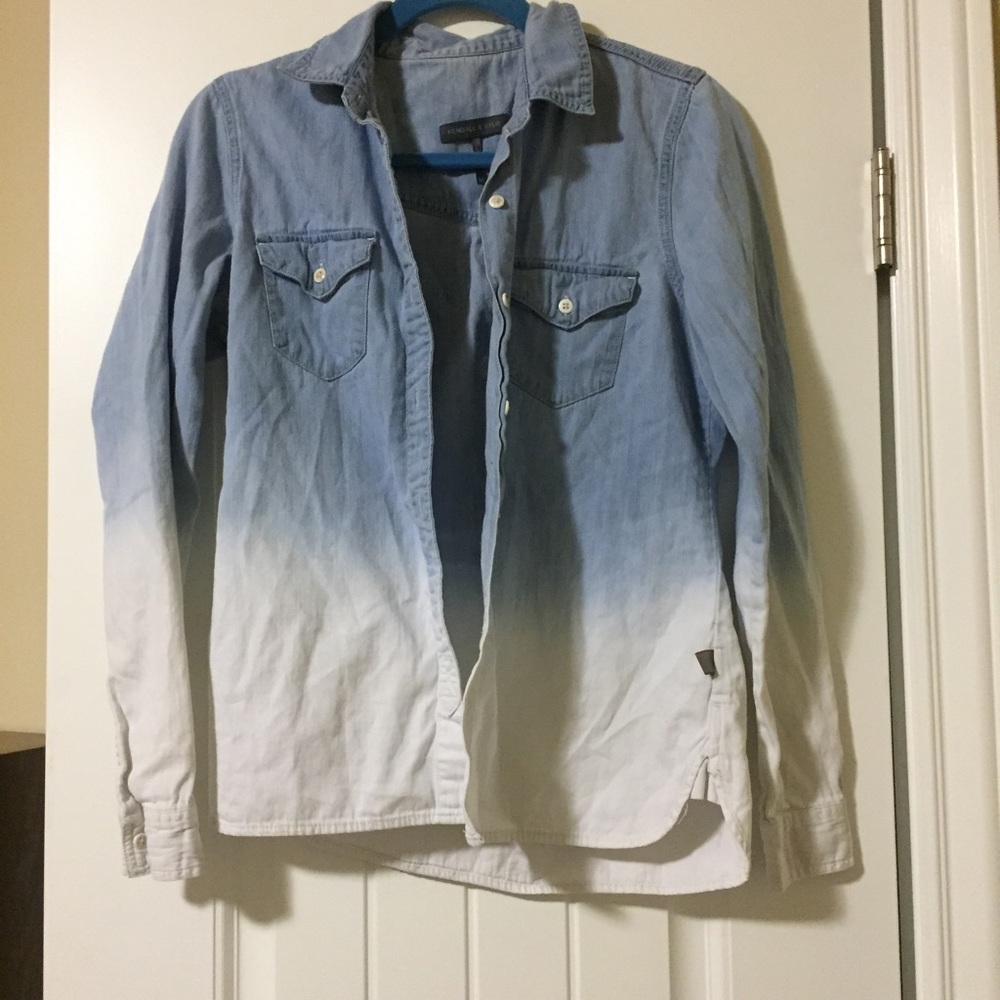 Kendal and Kylie denim shirt