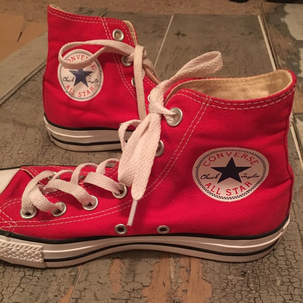 Red high tops