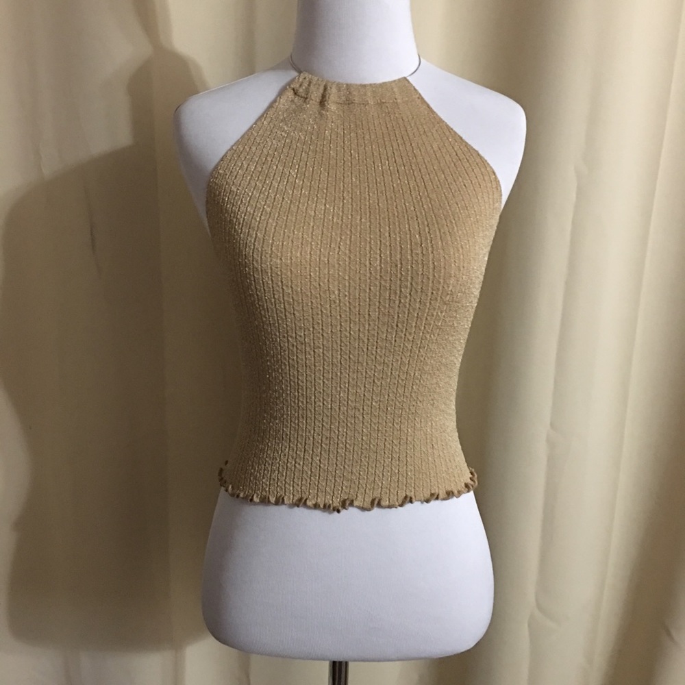 Neck Ring Halter Top