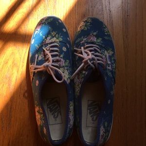 Floral vans