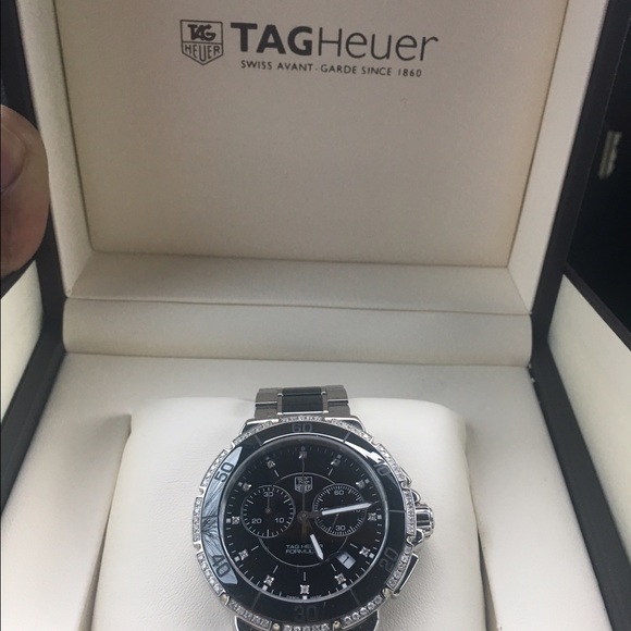Men's Tag Heuer Formula 1 with Diamonds Brand New - Picture 1 of 3