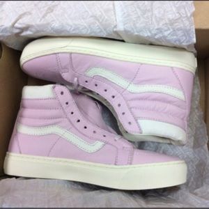 Lilac high top vans