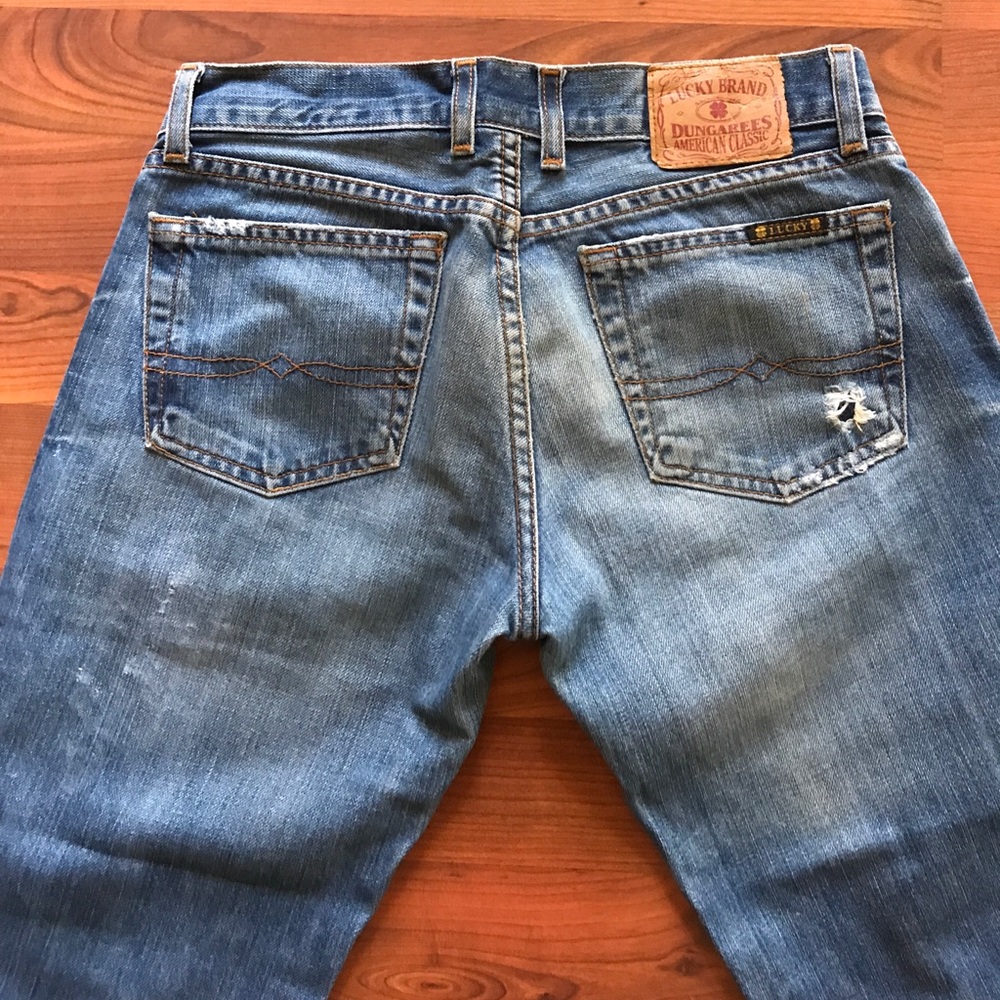 Lucky Distressed/ Holy Jeans - sz 25 - Picture 5 of 6