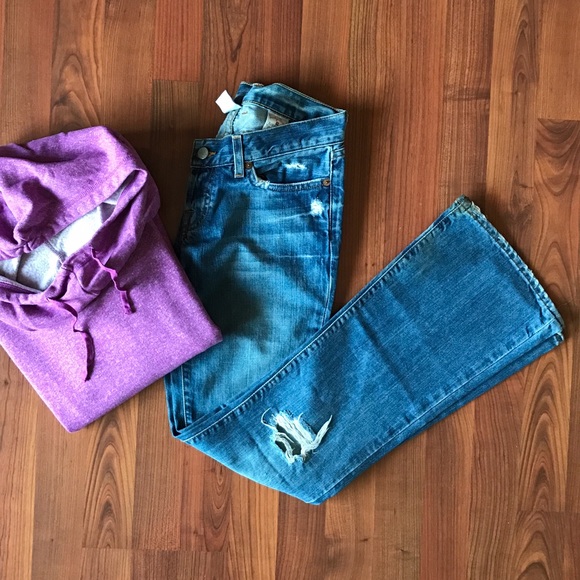 Lucky Brand Denim - Lucky Distressed/ Holy Jeans - sz 25