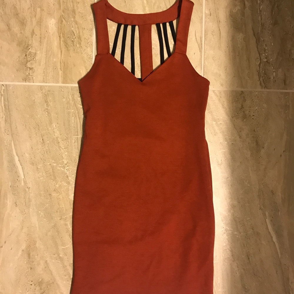 Burnt Orange Dress