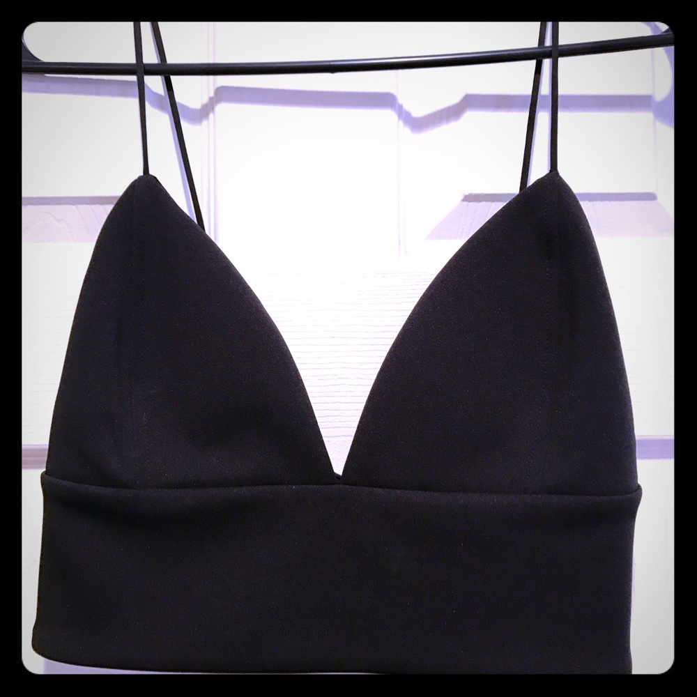 Express Fancy Crop Top