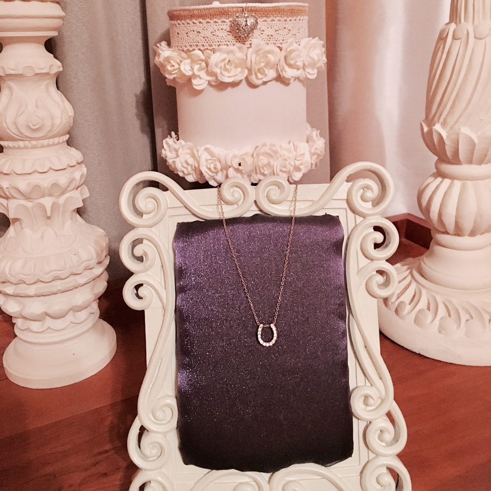 Lucky horse shoe necklace