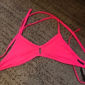 XS hot pink jolyn vent top
