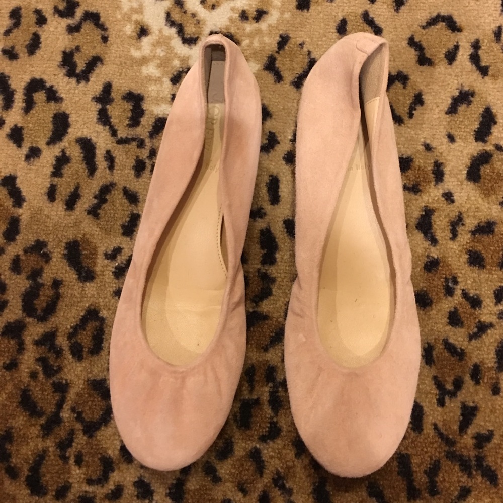 J. Crew Nude Ballet Flats