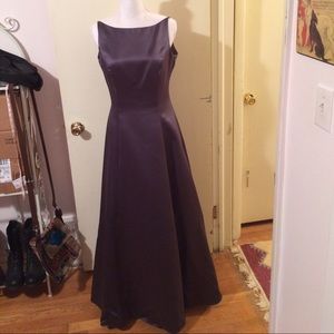 Grey Bridesmaid Dress