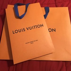 Two LV bags .