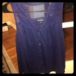 Express sleeveless top