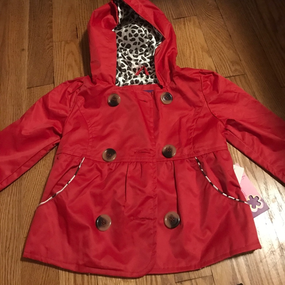 2T raincoat. NWT