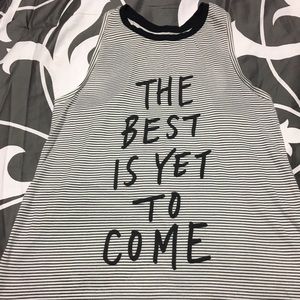 Graphic tank top