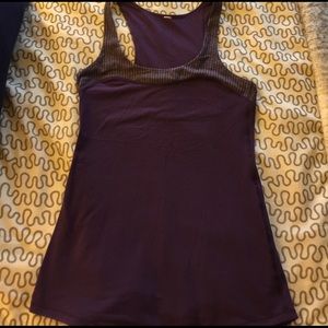 Purple lululemon tank top