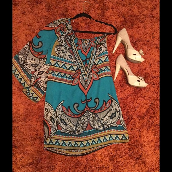 Island Inspired, Shoulder exposing Sheath, S small - Picture 2 of 4