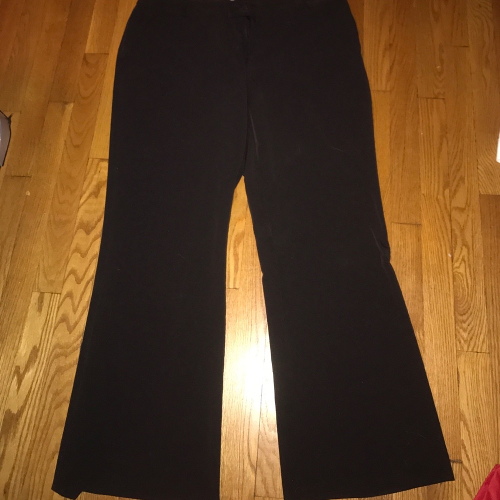 Size 16 Dark brown dress pants. Studio 1940