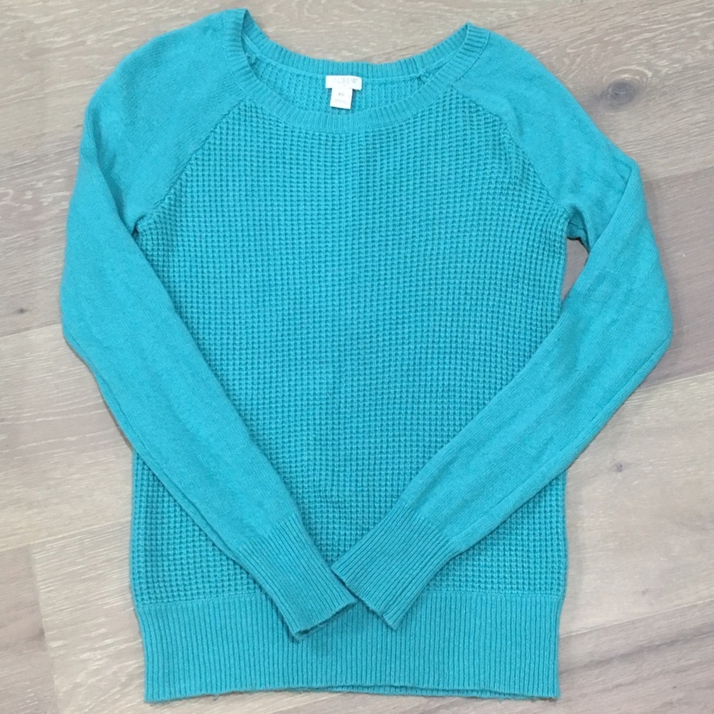 J. Crew Waffle Sweater
