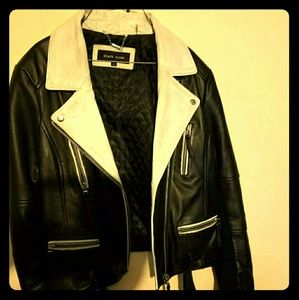 Black Rivet Motorcycle Jacket