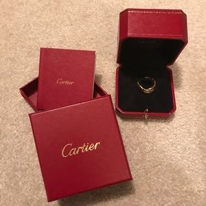 Cartier trinity ring