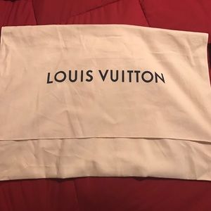 Authentic LV dust bag