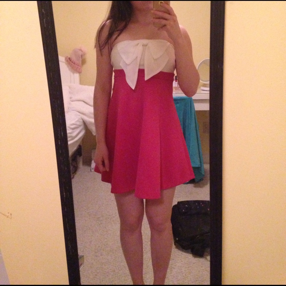 Strapless Simple Formal Dress