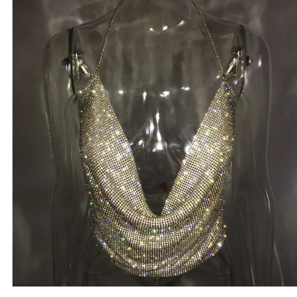 NEW! Gold Jewel Top - Picture 2 of 8