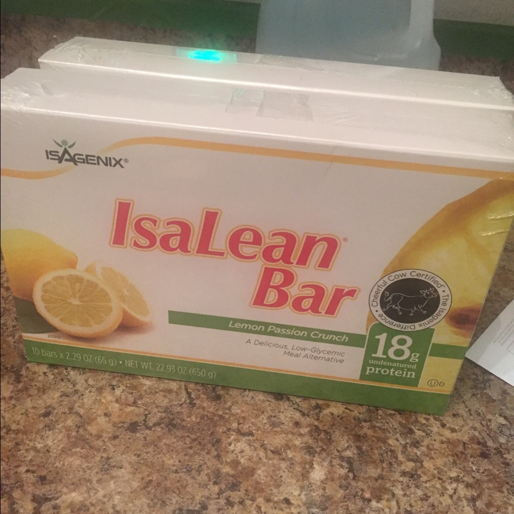 Isagenix lemon bar