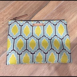 Kate spade Moroccan pattern clutch/make up bag