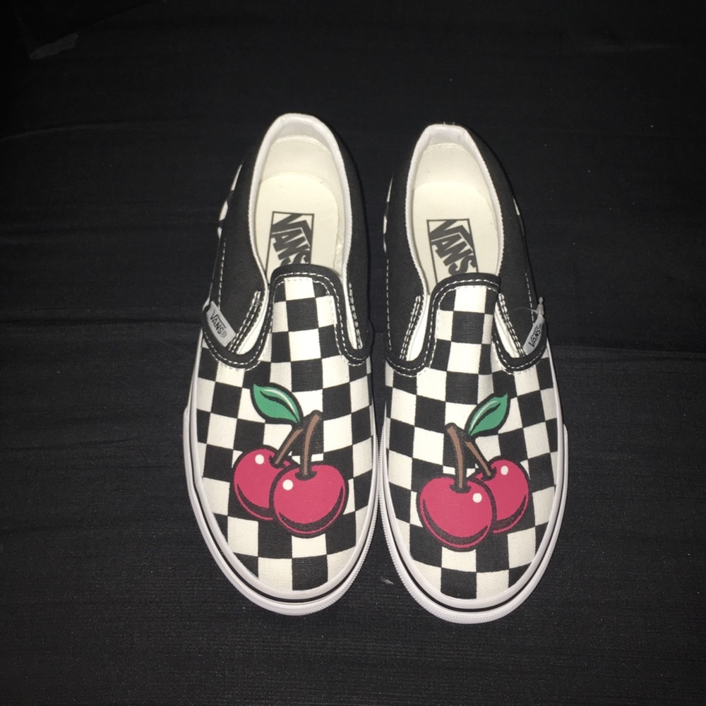 Brand new Checkered Slip on Vans