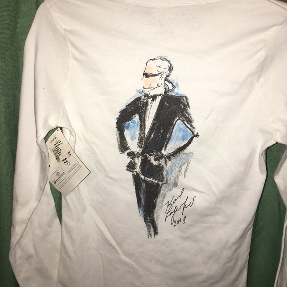 NWT (((VINTAGE))) Lagerfeld collectible tees $ EA - Picture 3 of 4