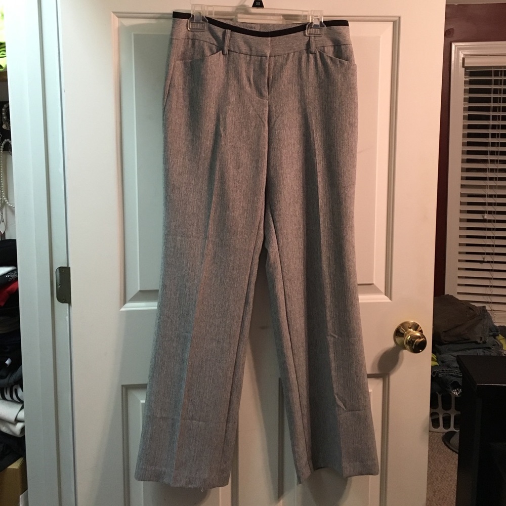 Black/grey work/dress pants