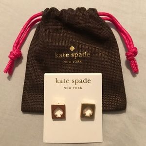 Kate Spade gold spade earring