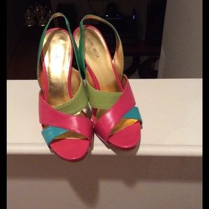Tri-Color Classy Sandals