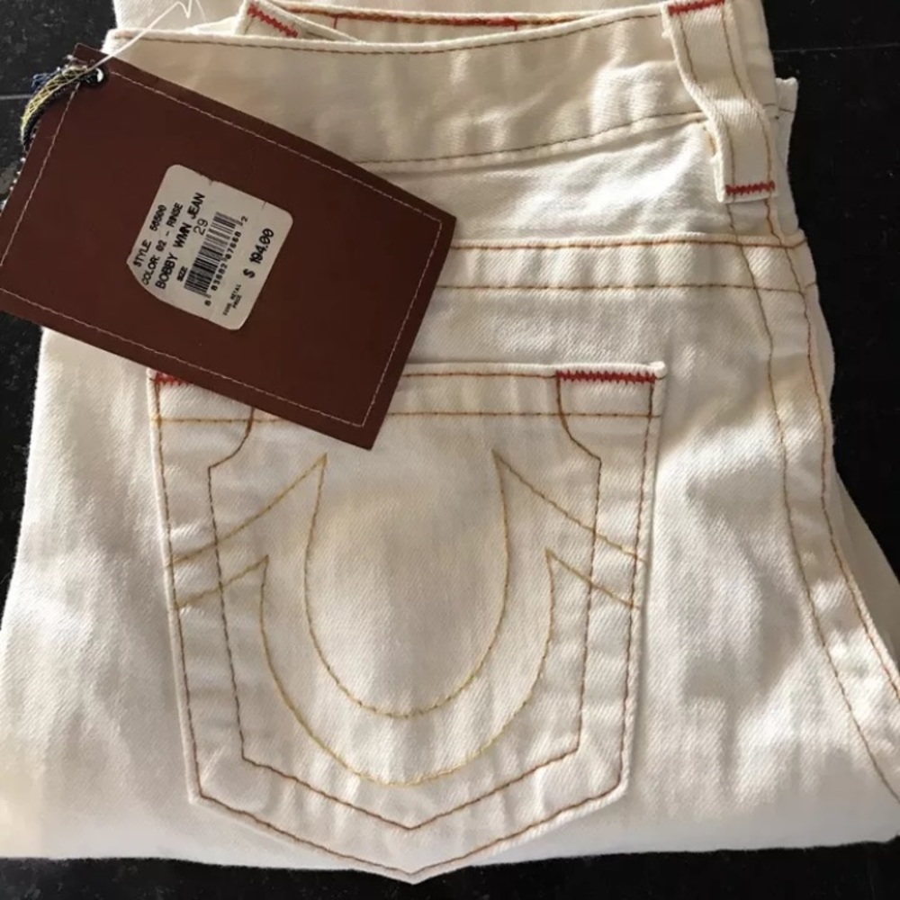 White True Religion JEANS