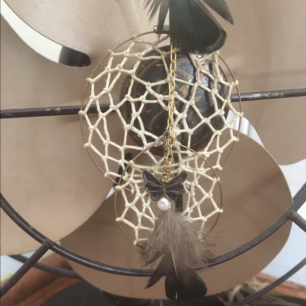 Dreamcatcher cuff earring