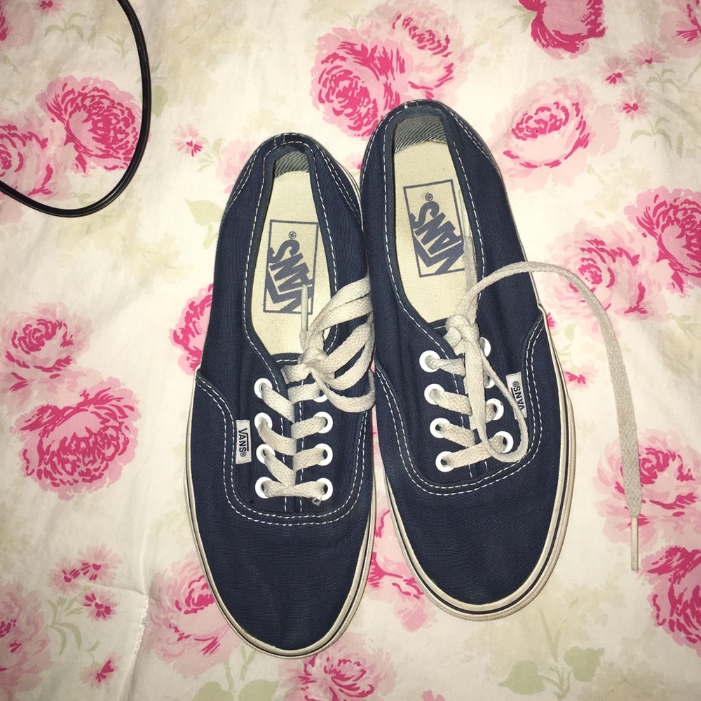 Navy Blue Vans