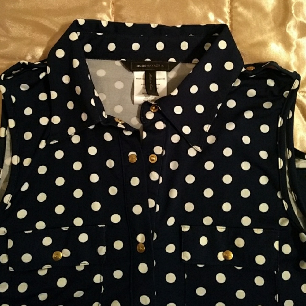 BCBG button down blouse - Picture 5 of 5