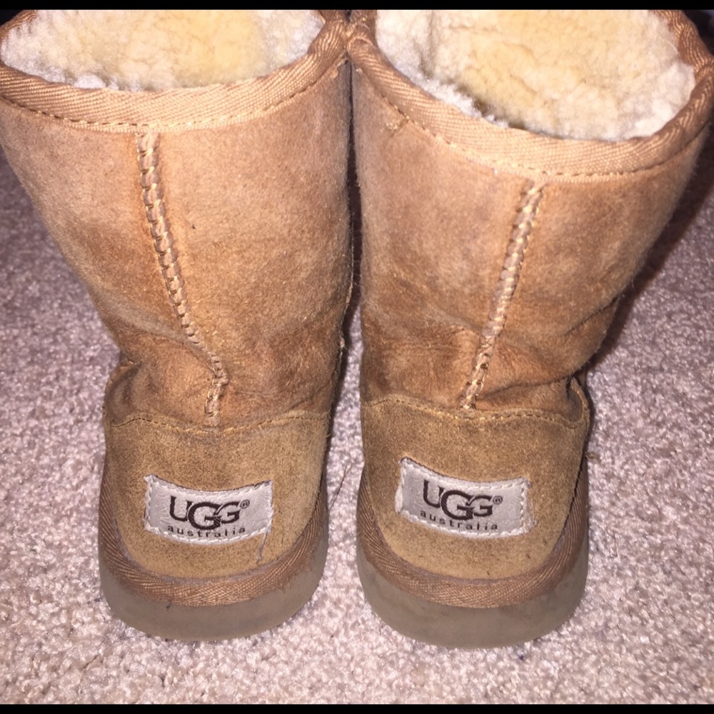 Size 3 UGGS still have life in them.