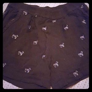Zebra shorts