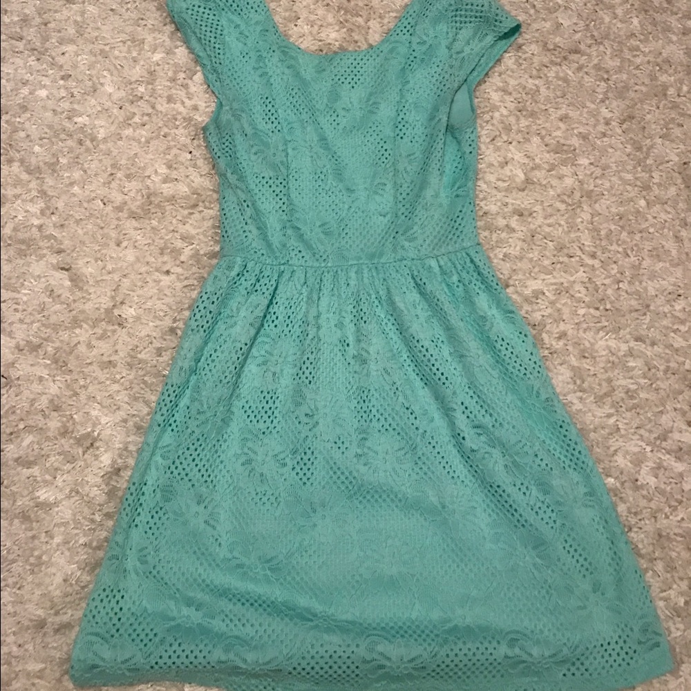 Aqua blue dress from Francesca's