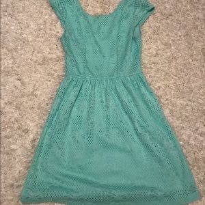 Aqua blue dress from Francesca's
